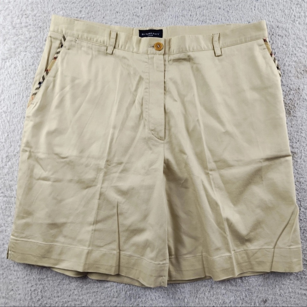 Burberry Tan Golf Women's Shorts